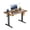 Rustic Brown, variant on 40" x 24" Electric Height Adjustable Standing Desk with Memory Presets, Ergonomic Sit-to-Stand Desk for Home Office, Natural