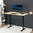 thumbnail image 6 of VIVO Light Wood 60 x 30 inch Universal Table Top for Sit to Stand Desk Frames, 6 of 8