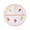 calendula, variant on SIELUNO Fruit Patterns Portion Control Plate,Divided Plate,Ceramic Portion Control Plate