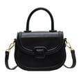 thumbnail image 1 of Bolso de hombro para mujer Yuyangstore PU Negro, 1 of 8