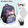 thumbnail image 7 of KUIFORTI Cute Axolotl Girls Backpack Kids School Bag Large Capacity Bookbag with Adjustable Straps Lightweight for Elementary Middle Daily Use, 7 of 7