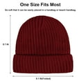 thumbnail image 3 of Holzlrgus Winter Hats for Men Knit Slouchy Beanie Hats Warm Baggy Skull Cap, 3 of 4
