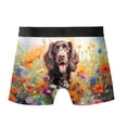 thumbnail image 2 of Welcome Spring Summer Boykin Spaniel Portrait Flower Blue Sky All Over Print Boxer Briefs Underwear for Men Dad Dog Lover - 12001, 2 of 6
