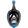 thumbnail image 2 of Máscara de snorkel integral Cressi Bali negro/azul L/XL, 2 of 7