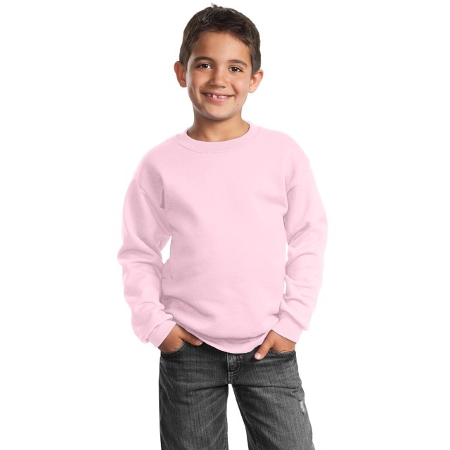 Port & Company Boys' Crewneck Sweatshirt