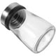 thumbnail image 4 of Dispensador de especias de vidrio con tapa de acero inoxidable, agitador de azúcar, pimienta, especias, 4 of 5