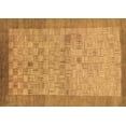 thumbnail image 1 of Ahgly Company Indoor Rectangle Abstract Brown Modern Area Rugs, 7' x 10', 1 of 4