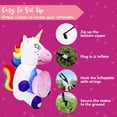 thumbnail image 6 of Joiedomi 5 FT Tall Valentine Unicorn Inflatable Yard Decoration, 6 of 8