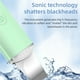 thumbnail image 4 of Vogacara Depurador de piel Espátula facial exfoliante Removedor de espinillas recargable por USB Tratamientos faciales Verde Vogacara CE011496-02B, 4 of 6