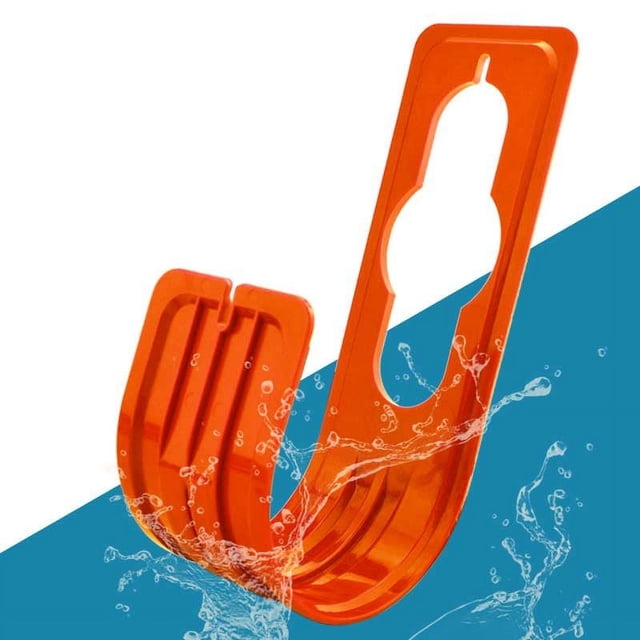 Hose Water Pipe Holder Hanger Wall Mounted Outdoor Watering Storage Plastic Hook Rack(Sapphire)