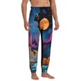 thumbnail image 4 of Kdxio Fantasy Cosmic Landscape Pattern Joggers,Sweatpants for Men with Pockets-Medium, 4 of 5