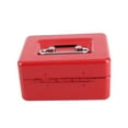 thumbnail image 5 of Metal Cash Box with Money Tray Lock Box, Mini Money Saving Organizer for Household Cash Management, Portable Money Storage Safe for Car, 5 of 5