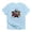 Sky Blue, variant on - Pugs Ninja T Shirt Infant T Shirt - Infant T-Shirt