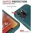 thumbnail image 3 of Diverbox for iPhone 14 Case [Shockproof] [Dropproof] [Tempered Glass Screen + Camera Lens Protector],Heavy Duty Protection Phone Case Cover for Apple iPhone 14 (Dark Green), 3 of 8