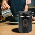 thumbnail image 7 of 2800ML Coffee Canister with Date Tracker&Transparent Window, 35OZ Coffee Container with 30ML Measure Spoon&4 co2 Valve, Coffee Bean Storage Container for Grounds Coffee, Beans, Tea(Black), 7 of 7