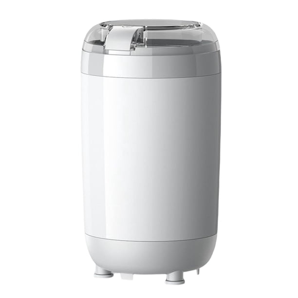 Molinillo de café eléctrico de molienda rápida, molinillo de sal para granos de café. Blanco