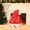 White-1, variant on Christmas Hats for Adult Kids Winter Plush Xmas Santa Hats Cap New Year Festive Party Holiday Gift
