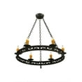 thumbnail image 4 of Meyda Tiffany 131389 Sagebrush 6 Light 36" Wide Taper Candle Style Chandelier - Custom, 4 of 7
