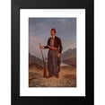 thumbnail image 2 of Antonio Zeno Shindler 11x14 Black Modern Framed Museum Art Print Titled - Albanian Man (ca. 1890-1899), 2 of 5