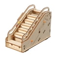 thumbnail image 1 of Proyecto de construcción de juguetes de ciencias de bricolaje, juguete interactivo de modelo de escalera mecánica eléctrica, rompecabezas de madera 3D, 1 of 8