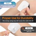 thumbnail image 6 of 3-in-1 Muscle Stimulator with 36 Modes Massage Therapy Machine, with TENS, EMS function and massage, to relieve muscle pain and strengthen muscles, A/B Channels, with 8 electrodes, 6 of 7