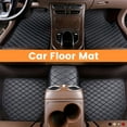 thumbnail image 3 of Premium Car Mats Waterproof Universal Fit Leather Car Floor Mats Anti-Slip Car Foot Mats for SUV, Vans, Sedans, Trucks Protection for Car Carpets, Durable Material, 3 of 15