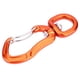 thumbnail image 5 of Hamaca de aluminio para escalada, hebilla de seguridad, mosquetón, gancho para colgar rápido (naranja), 5 of 9