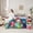 Blue Green Pink, variant on Manfei Kids Teens Kawaii Otters Couple Twin Bedding Sets 7-Piece,Happy Valentine's Day Bedding Comforter Set Microfiber,Romantic Lover Breathable Sheet Sets,Microfiber Bedroom Decor,Reversible
