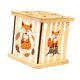 thumbnail image 3 of Organizador de alcancía de madera, adorno de escritorio, caja de ahorro de dinero, alcancía cuadrada para graduación, adultos, niños, recuerdo de Zorra, 3 of 8