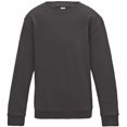 thumbnail image 1 of AWDis Just Hoods - Sudadera básica con cuello redondo Unisex para niños niñas (Carbón) Awdis UTRW3485_charcoal, 1 of 1