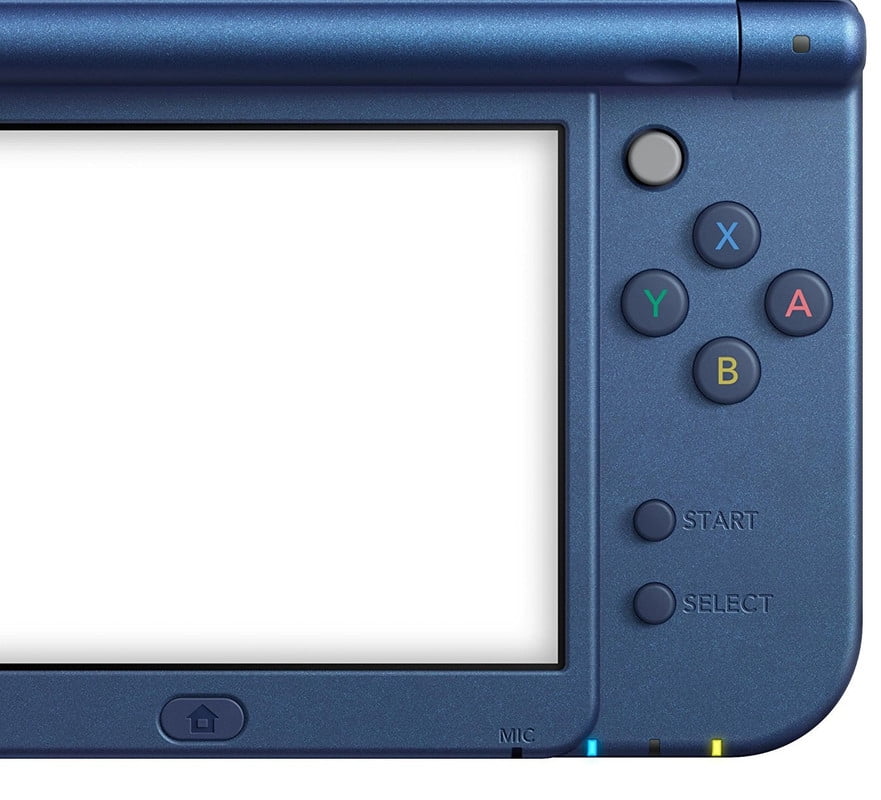 Nintendo New 3DS XL Gaming Console, Blue, Large Dual Screens