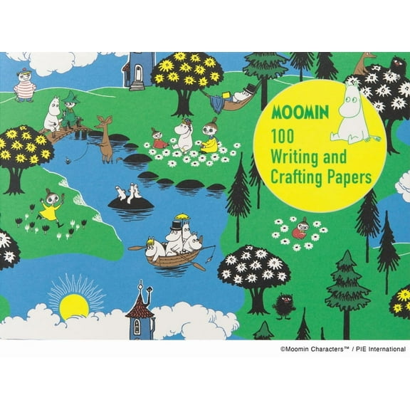 Pie 100 Writing & Crafting Paper Moomin 100 Writing & Crafting Papers, (Paperback)