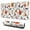 Halloween Pumpkins Ghosts-1, variant on Long Mouse Pads for Desk,Halloween Pumpkins Ghosts Skulls and Bats Desk Mats on Top Of Desks, Desk Mouse Pad Extra Large with 3mm Non-Slip Base and Stitched Edge for Gaming,Work,Home 31.5x11.8in