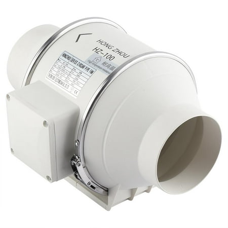 OTVIAP High Efficiency Inline Duct Fan Air Extractor Bathroom Kitchen Ventilation System 110V US Plug,Duct Fan, Exhaust