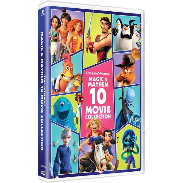 SDS, DreamWorks Magic and Mayhem 10-Movie Collection, DVD