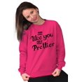 thumbnail image 3 of You Only Prettier Country Attitude Women Crewneck Sweatshirt Brisco Brands M, 3 of 6