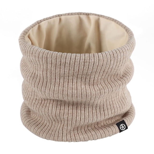 Pisexur Neck Warmer Men Fleece Neck Gaiter Women Scarf Winter Double-layer Thick Circle Loop Infinity Scarf Warm Windproof (Multi-Style Clearance Sale)