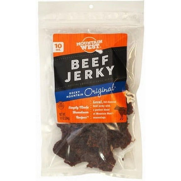 Mountain West Beef Jerky - Original (Pack of 10)