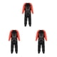 thumbnail image 3 of Soidarity Fitness Sauna Suit Ejercicio Gym Home Sweat Suit Sudadera con capucha Pantalones Rojo XXL Type1 NO1, 3 of 6