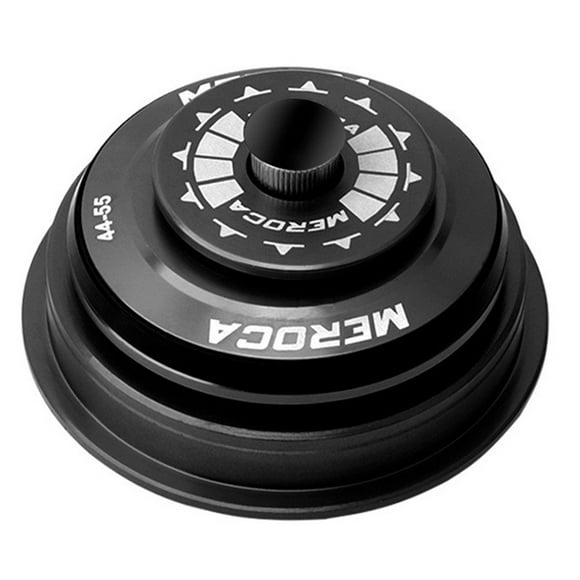 Front Fork Set Bike Headset 44mm/55mm Aluminum Alloy Black Sealed Bearing Spacers Cap Straight Tube High Quality