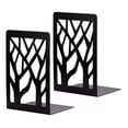 thumbnail image 1 of Soporte Sujeta Libros Decorativos De Metal 2 Piezas Modernos, 1 of 7