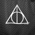 thumbnail image 5 of Harry Potter Deathly Hallows Symbol Mens Lined Mesh Shorts, Black, Small, 5 of 6