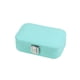 thumbnail image 1 of Estuche para joyas Caja hermosa delicada Portátil Gran capacidad Soportes para pendientes multifuncionales Collar para el hogar Almacenamiento y organización del hogar Verde claro 12*7.5*4 cm Advancent  HA077954-04, 1 of 6
