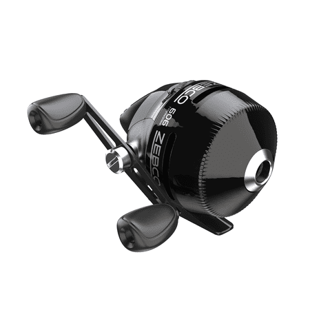 Zebco 606 Spincast Fishing Reel Size 60 Reel Right-Hand Retrieve Black