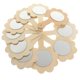 thumbnail image 5 of Espejo de Madera Sin Terminar en Blanco de 10/8 Uds. para , Artesanía en Madera, Juguetes de Navidad , girasol, 5 of 5
