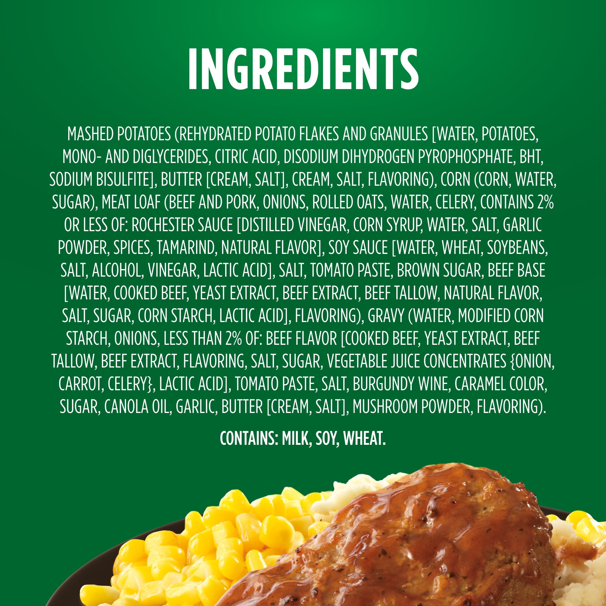 Marie Callender's Meat Loaf & Gravy, Frozen Meal, 12.4 oz.