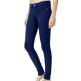 thumbnail image 2 of J. METHOD Women’s Skinny Pants Soft Everyday Solid Color Basic Slim Tight Fit Stretch Legging Jeggings Jeans NEWP77 Navy XL, 2 of 6