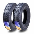 thumbnail image 1 of Grand Ride Set 2 Free Country Premiumtrailer Tires St185/80R13 8 Ply/Load Range D W/Scuff Guard 99/95M, 1 of 4