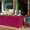 thumbnail image 2 of Tablevogue 72" x 30" Fitted Tablecoth Cover, Multiple Colors and Sizes Available, 2 of 8