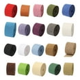 thumbnail image 3 of BrowQuartz 5CM Burlap Ribbon Rolls Linen Multiple Colors Portable Woven Roll Flexible Fashionable Tight Stitched Party Decorations Home Grey, 3 of 6